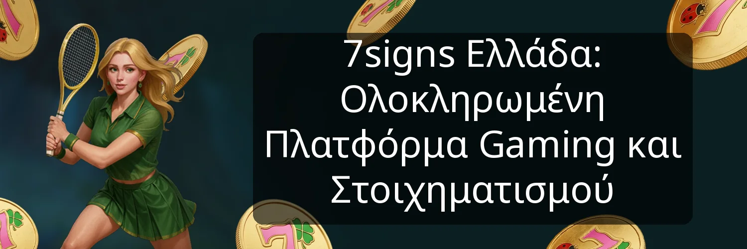 7signs Ελλάδα: Ολοκληρωμένη Πλατφόρμα Gaming και Στοιχηματισμού 7signs Ελλάδα: Ολοκληρωμένη Πλατφόρμα Gaming και Στοιχηματισμού